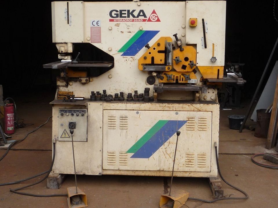 Profilschere Lochstanze GEKA HYDRRACROP 55 AD