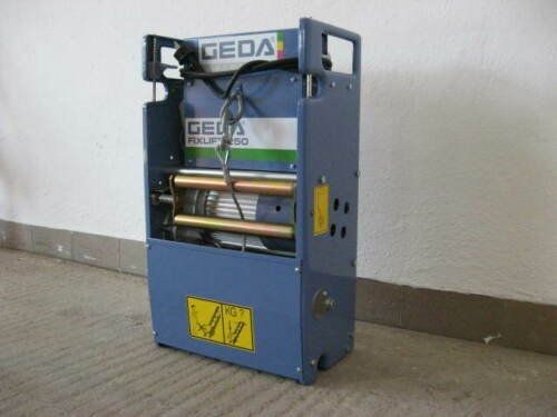 11,5 m GEDA FIXLIFT BAUAUFZUG Dachdeckeraufzug Schrägaufzug 250 Lastenaufzug