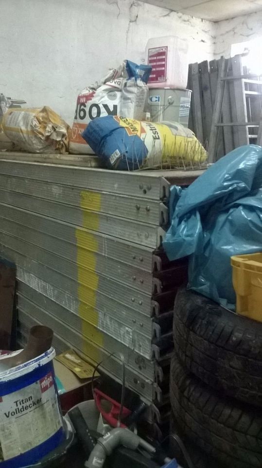 Baugerüst Layher Alfix usw. ca 250m