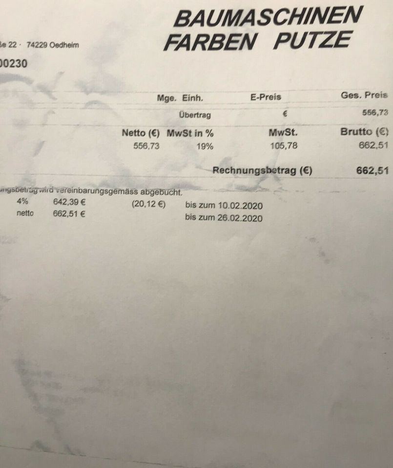 G4 Putzmaschiene mit viel Zubehör, generalüberholt