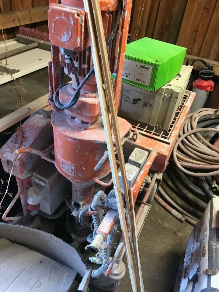 G4 Putzmaschiene mit viel Zubehör, generalüberholt