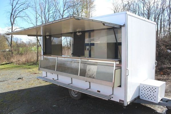 Imbisswagen Tüv NEU Verkaufswagen Verkaufsanhänger Imbissanhänger Imbiss Gastro Anhänger Food Truck