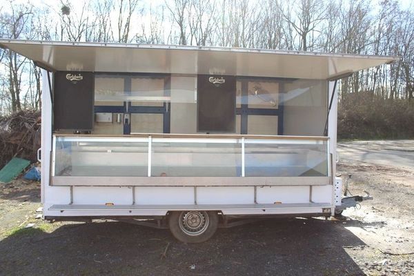 Imbisswagen Tüv NEU Verkaufswagen Verkaufsanhänger Imbissanhänger Imbiss Gastro Anhänger Food Truck