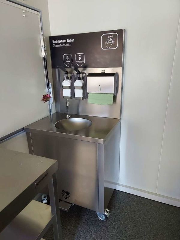 Küche für Catering und Feste Imbiss