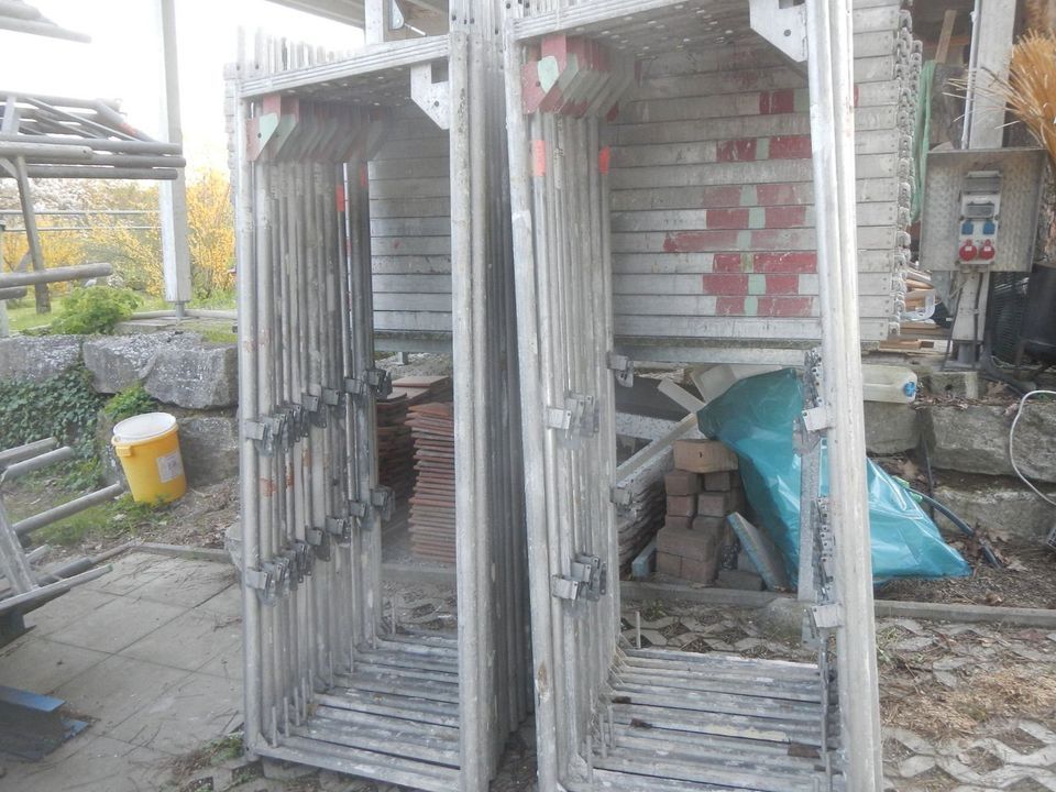 Layher Malergerüst Alugerüst für ca. 200 qm Arbeitsfläche