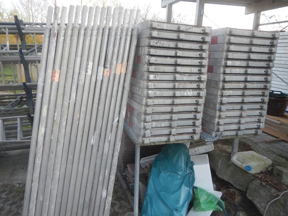 Layher Malergerüst Alugerüst für ca. 200 qm Arbeitsfläche