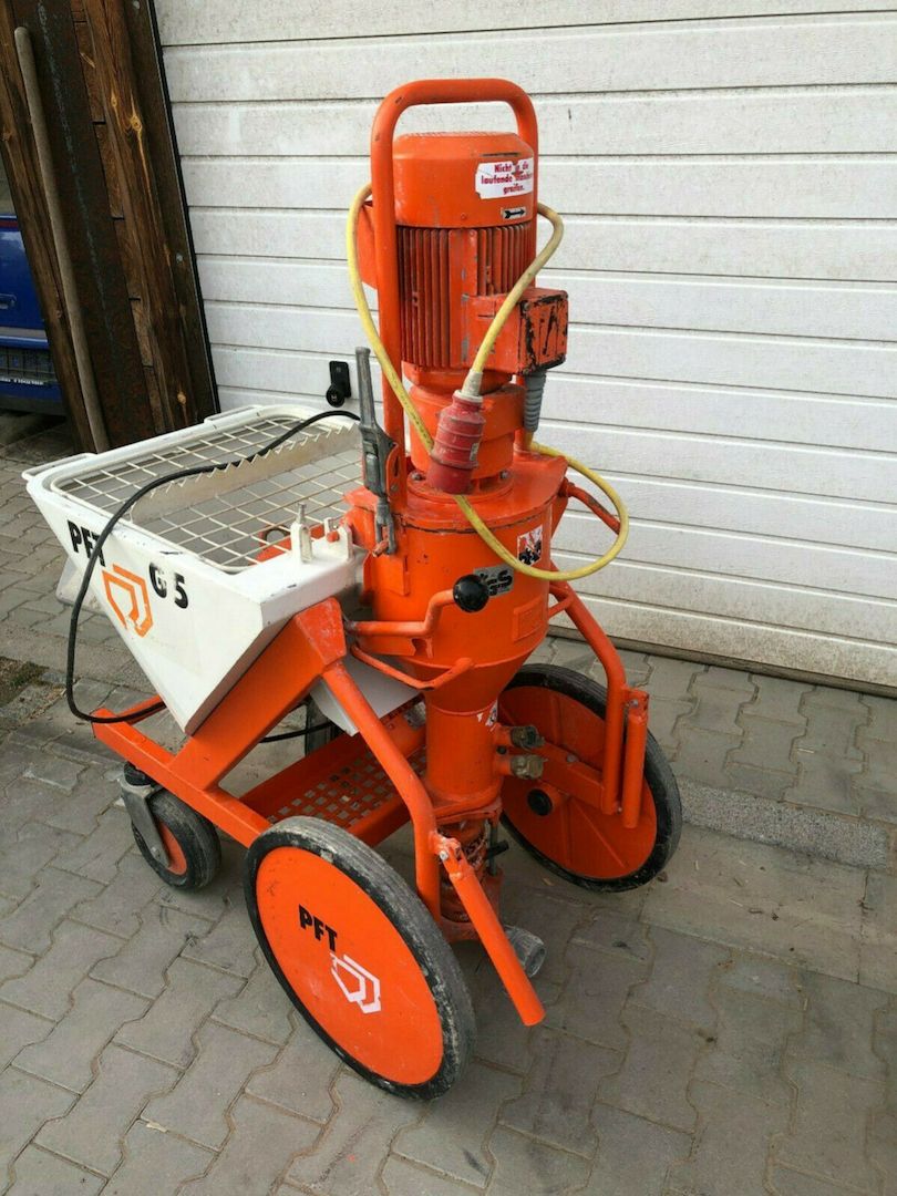 PFT G5 Verputzmaschine komplett mit Zubehör wie G4