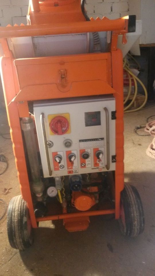 PFT Ritmo L, Mörtelpumpe, Mörtelmischer, Wärmedämmung Mörtelmischer