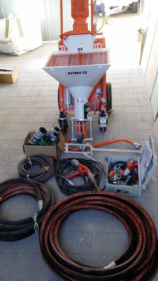 PFT RITMO XL 400220 Volt, Putzmaschine und viel Zubehör