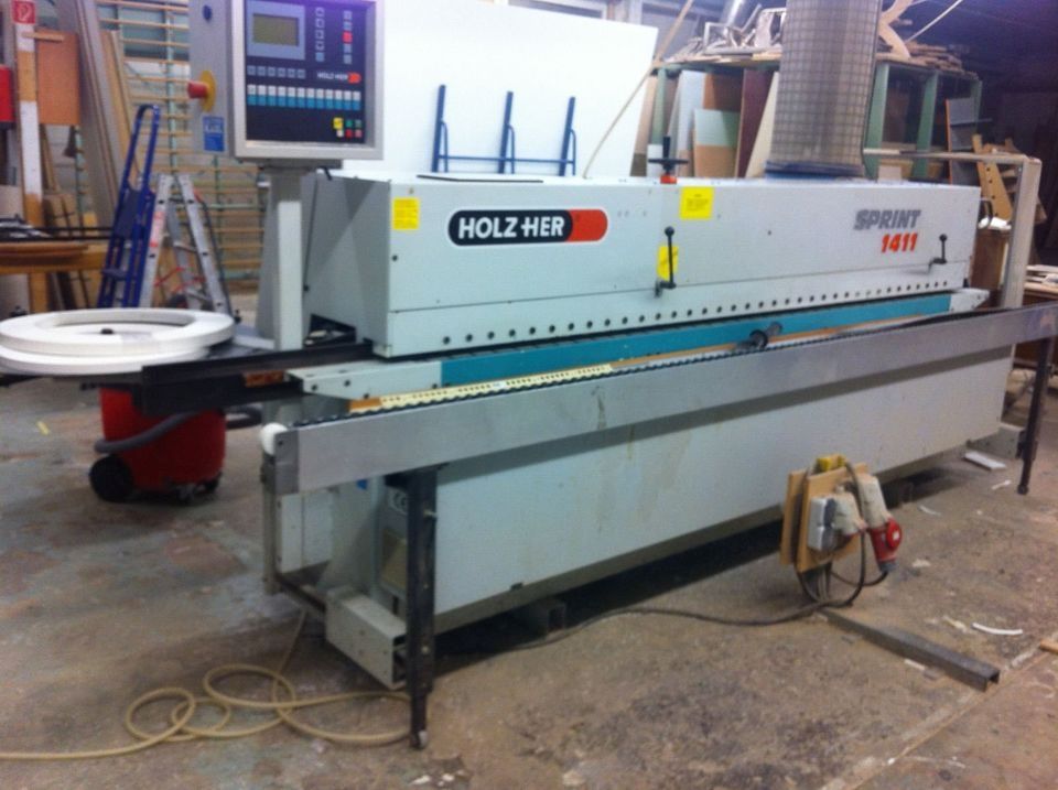 HOLZHER Sprint 1411 Kantenumleimer Maschine