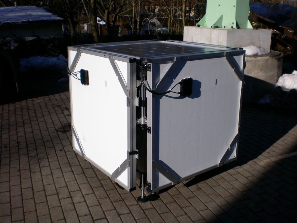 ikube F150 kompaktes, mobiles und autarkes PV-Komplettsystem