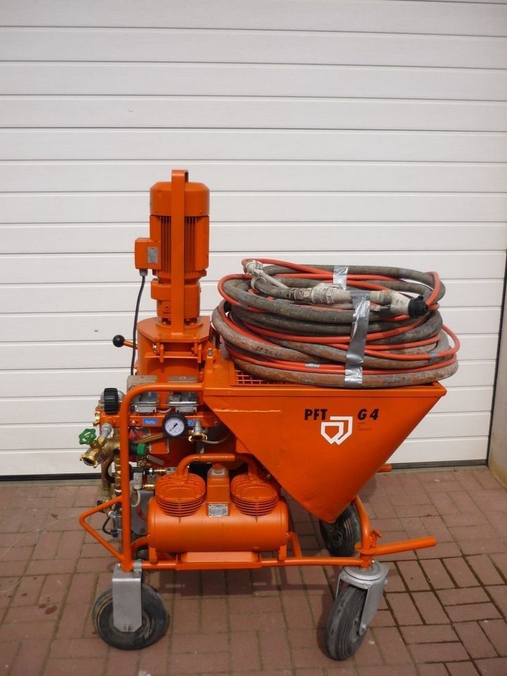 Putzmaschine PFT G4 mit Zubehör