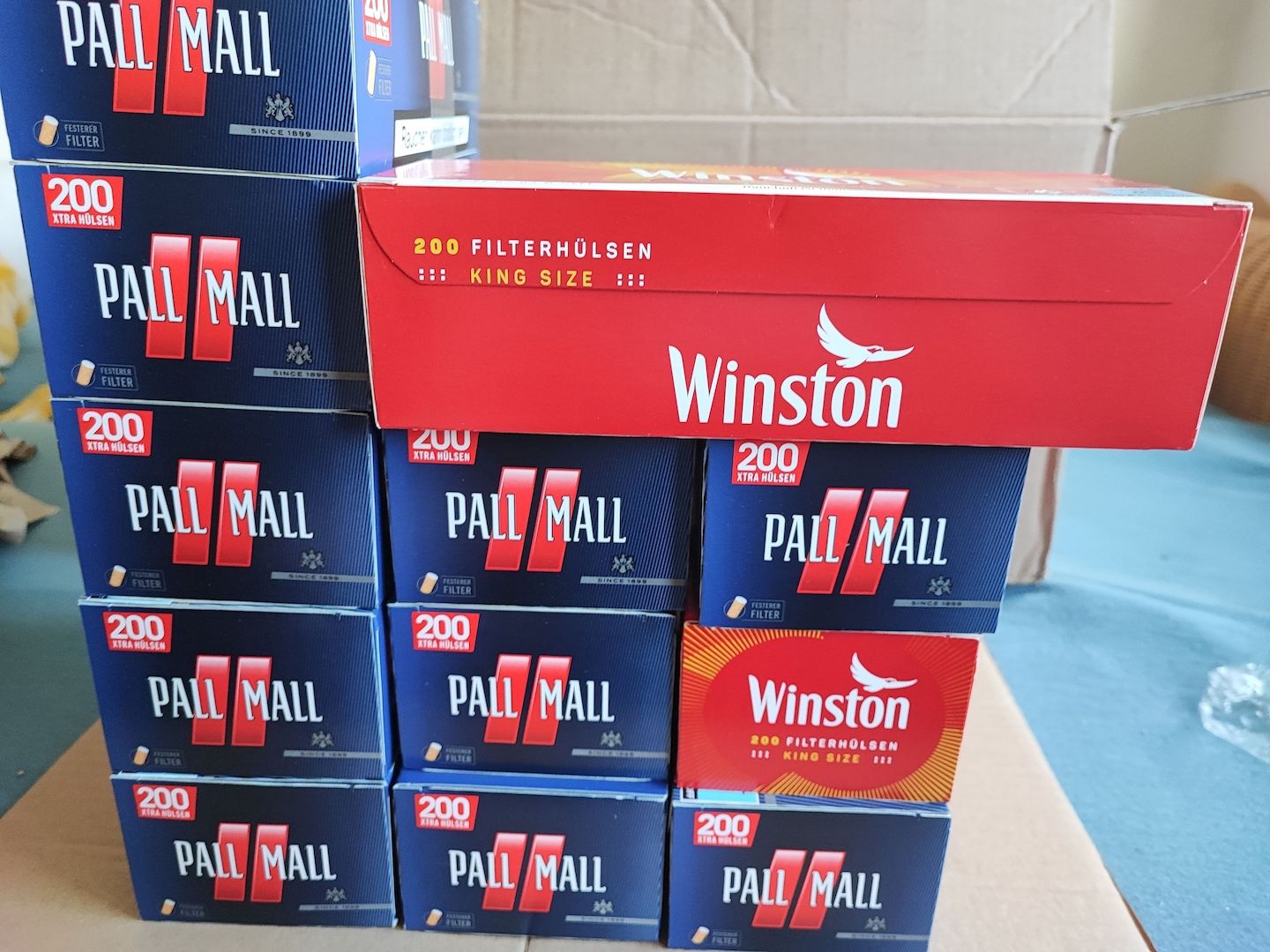 Verkaufe 12 Neue Zigaretten Filterhülsen