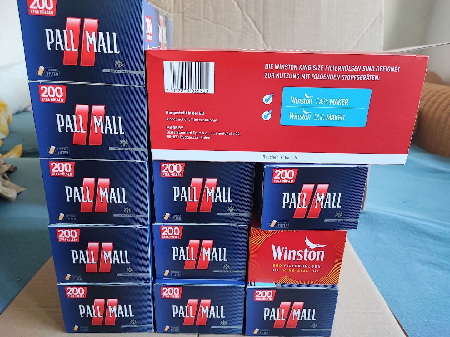 Verkaufe 12 Neue Zigaretten Filterhülsen