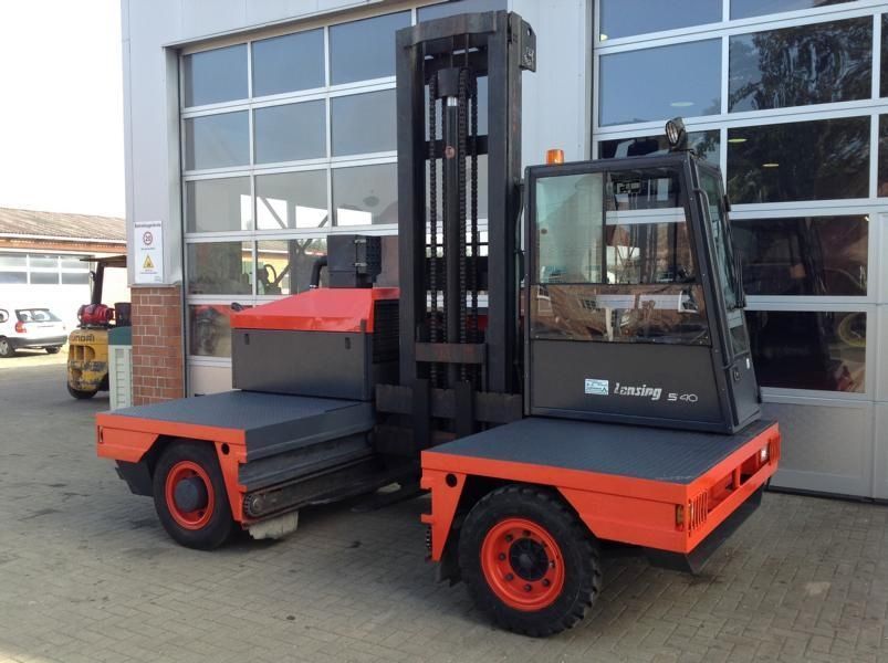 Linde Lansing S 40 Seitenstapler Seitengabelstapler Gabelstapler wie Jumbo o. Baumann