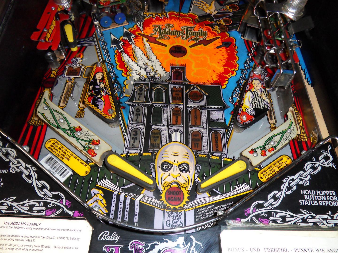 Addams Family Flipper