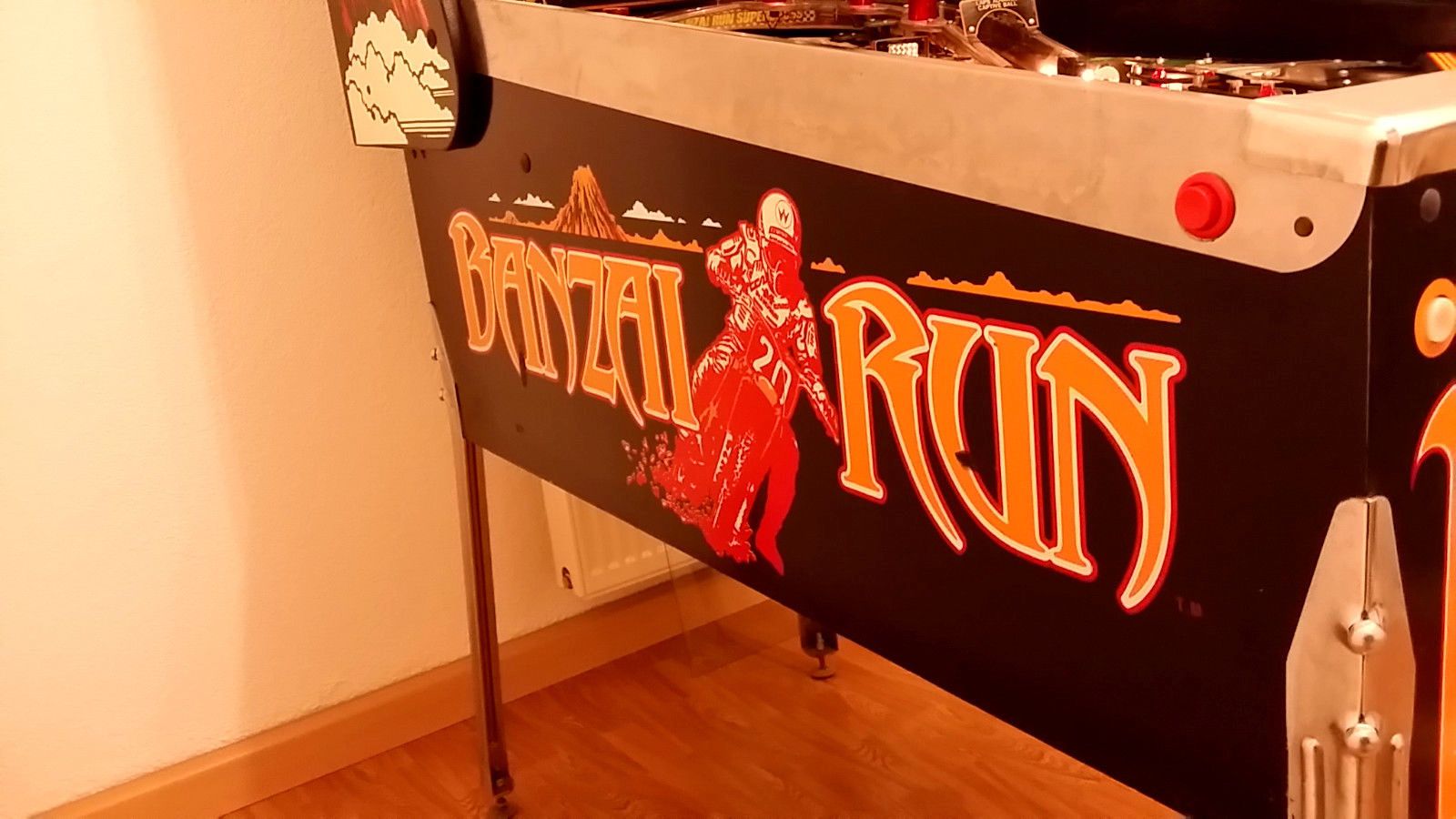 Banzai Run Flipper Williams Top Originalzustand