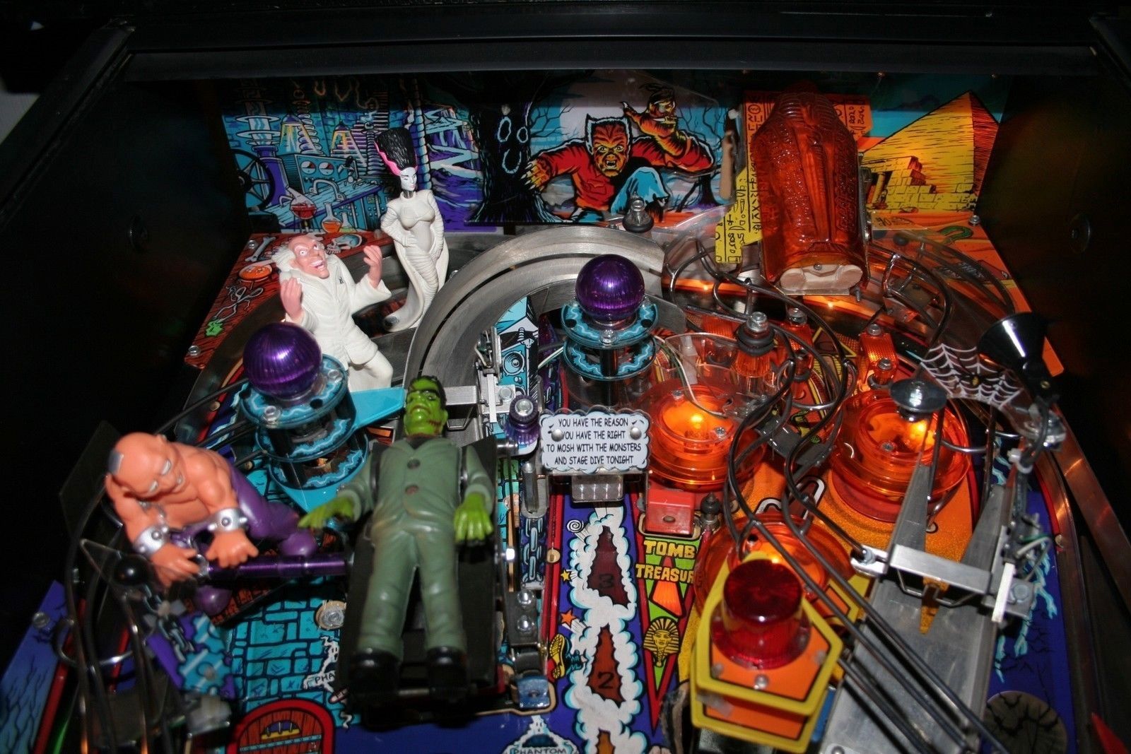 Monster Bash Flipper von Williams wegen Sammlungsauflösung  TOP  MB