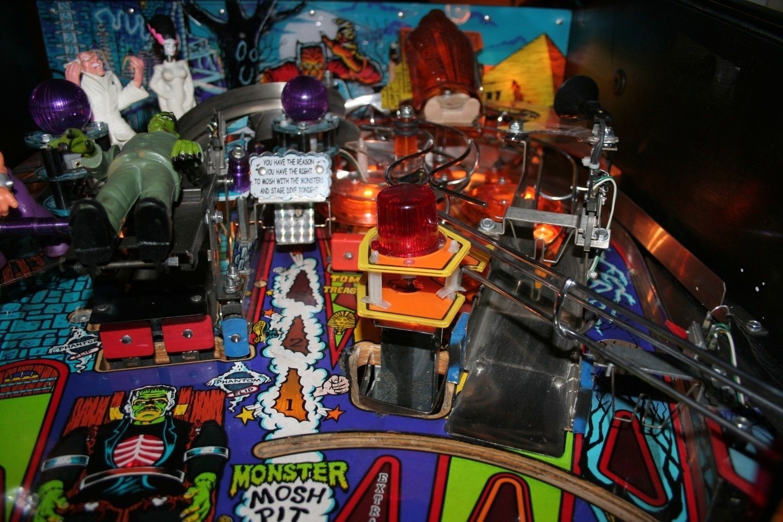 Monster Bash Flipper von Williams wegen Sammlungsauflösung  TOP  MB