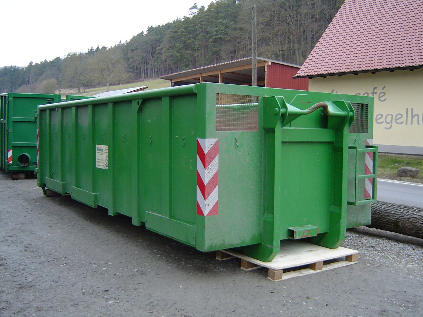 Abrollcontainer  Abrollplattform Tank