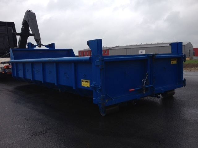 Abrollcontainer mit Türen & Pendelklappe