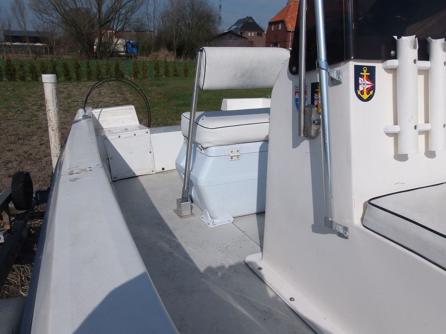 Angelboot  Freizeitboot mit Trailer Modell Angeln Angelboot  Freizeitboot mit Trailer Modell Angeln