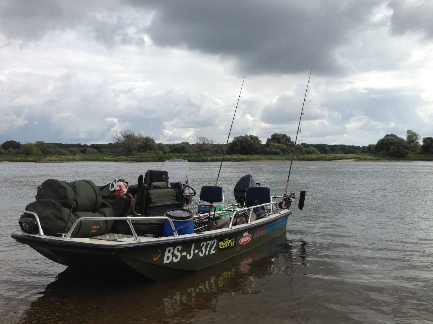 Angelboot Dory 13 mit Mercury 50 PS + E-Motor + Trailer Wallerboot Motorboot