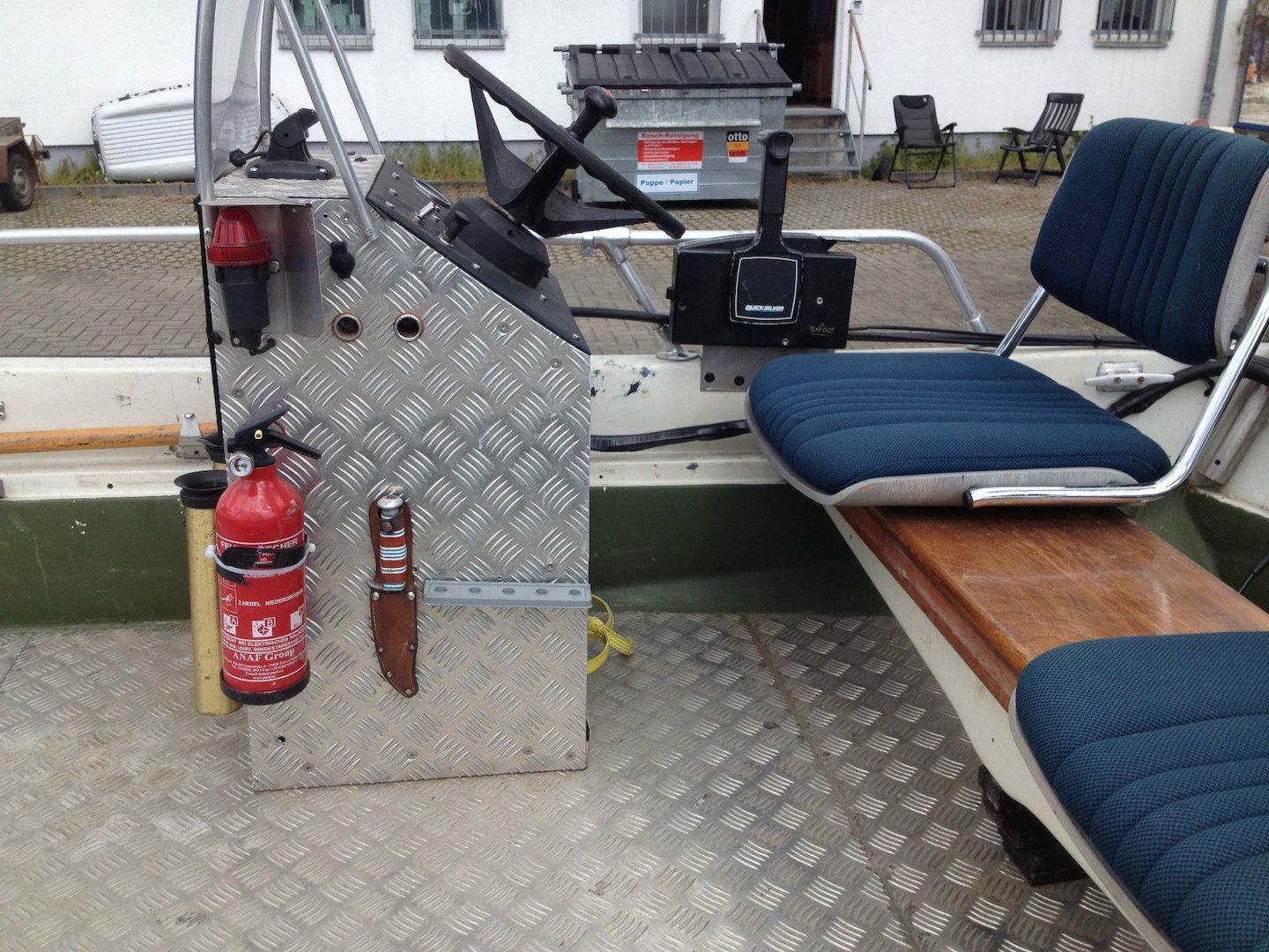 Angelboot Dory 13 mit Mercury 50 PS + E-Motor + Trailer Wallerboot Motorboot