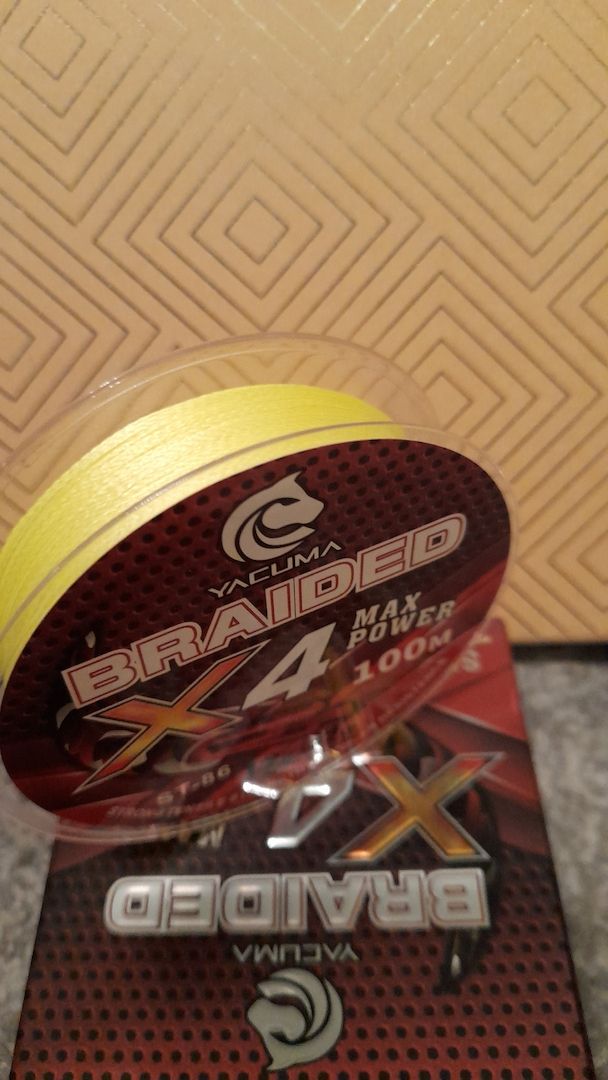 Angeln, Geflochtene Angelschnur