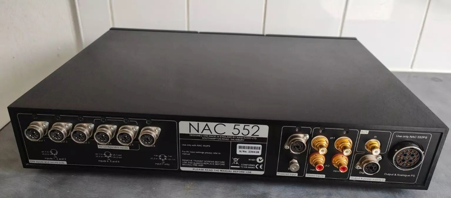 Naim Nac 552 INC 552PS Vorverstärker