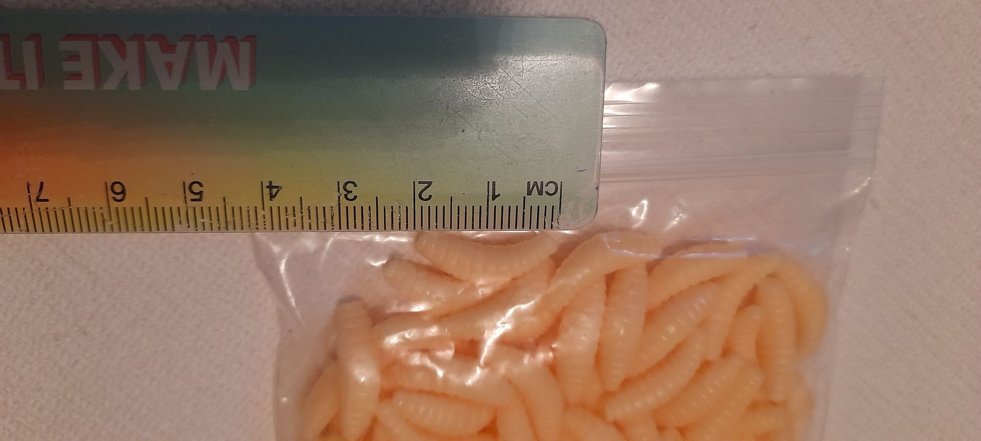 Angeln Silikon Maden Bienenmaden Forellenköder Köder