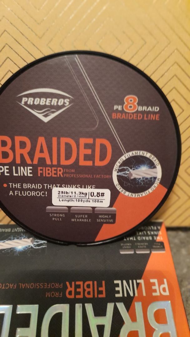 Angeln Geflochtene Angelschnur