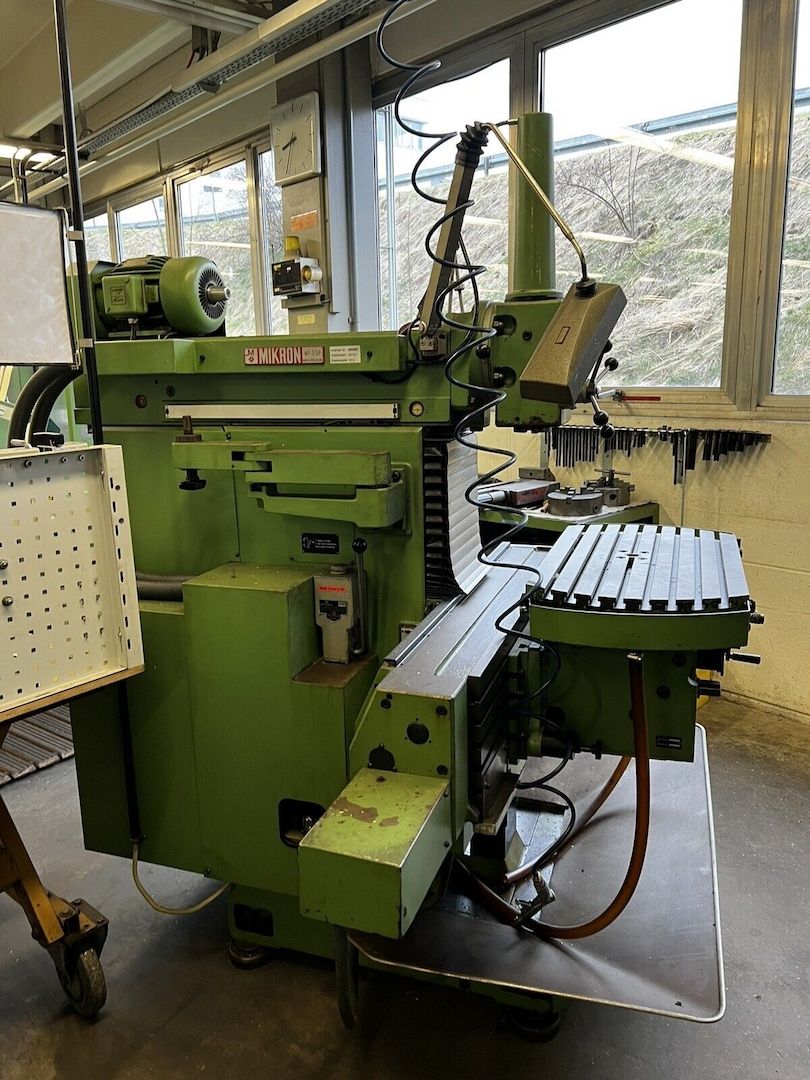 Fräsmaschine MikronWF 3 DP mit Dreh- und Frästisch