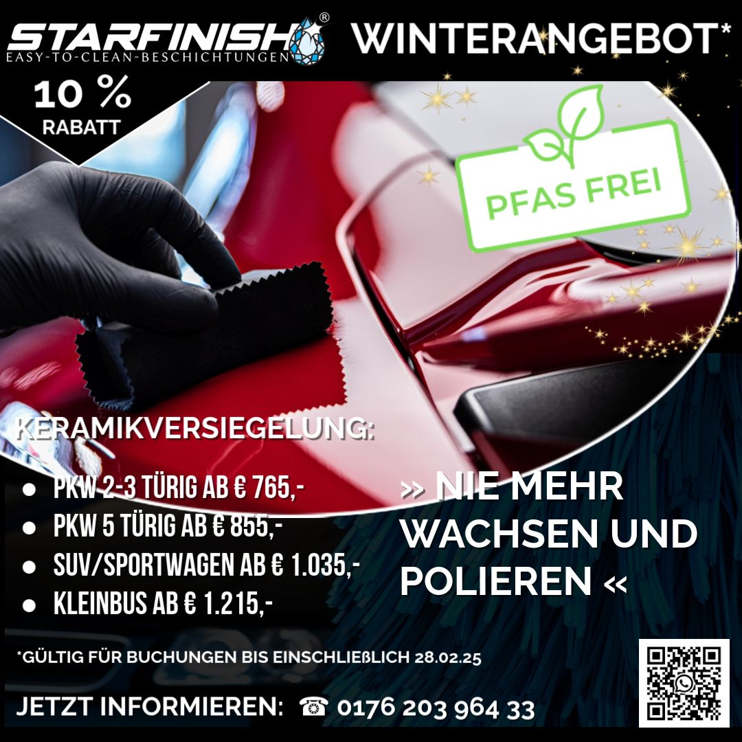 Fahrzeug-Keramikversiegelung Winterangebot Fahrzeug-Keramikversiegelung Winterangebot