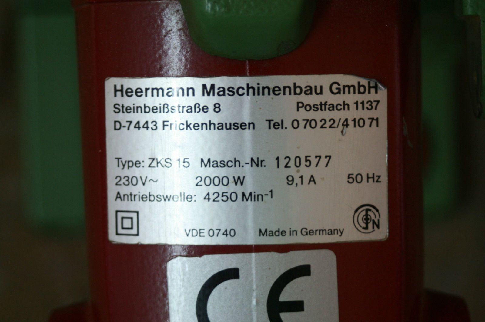 HEMA Zimmerei - Kettenstemmer ZKS 15