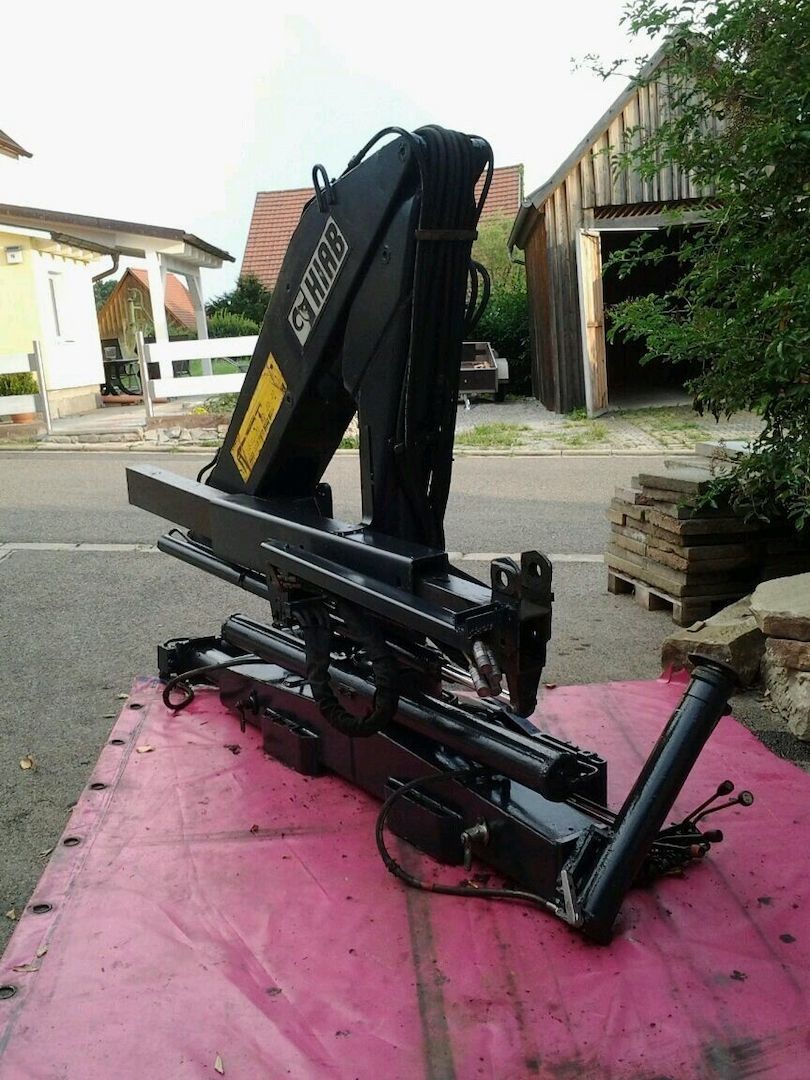 Hiab 650 r Ladekran Kran Rückewagen Palfinger Atlas