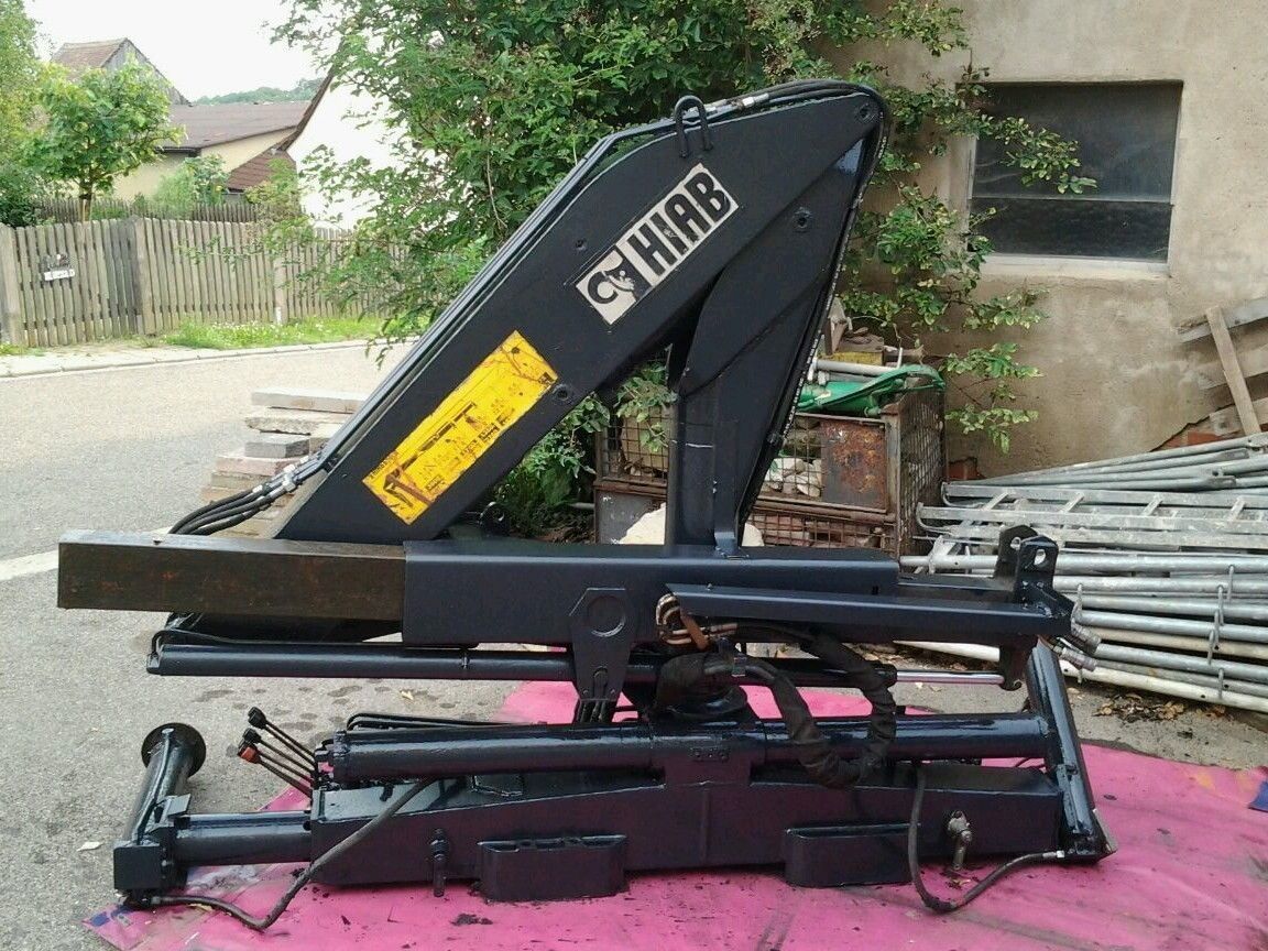 Hiab 650 r Ladekran Kran Rückewagen Palfinger Atlas