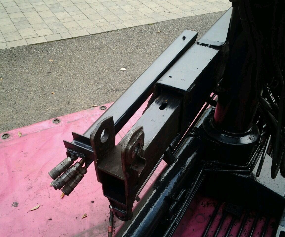 Hiab 650 r Ladekran Kran Rückewagen Palfinger Atlas