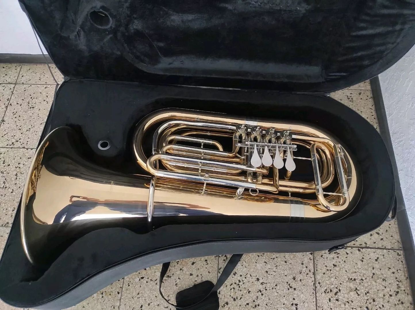 Bb-Tuba Andreas Eastman Goldmessing