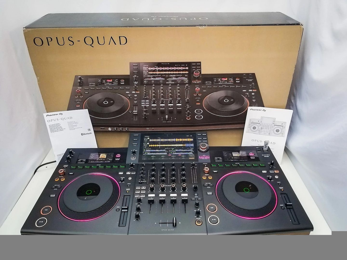 Pioneer DJ OPUS-QUAD, Pioneer DJ XDJ-RX3, Pioneer XDJ-XZ , Pioneer DDJ-FLX10,  Denon DJ Prime 4+