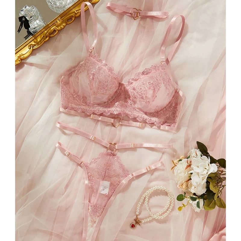 NEU - Romantisches Dessous-Set - Zarte Verführung in Rosa