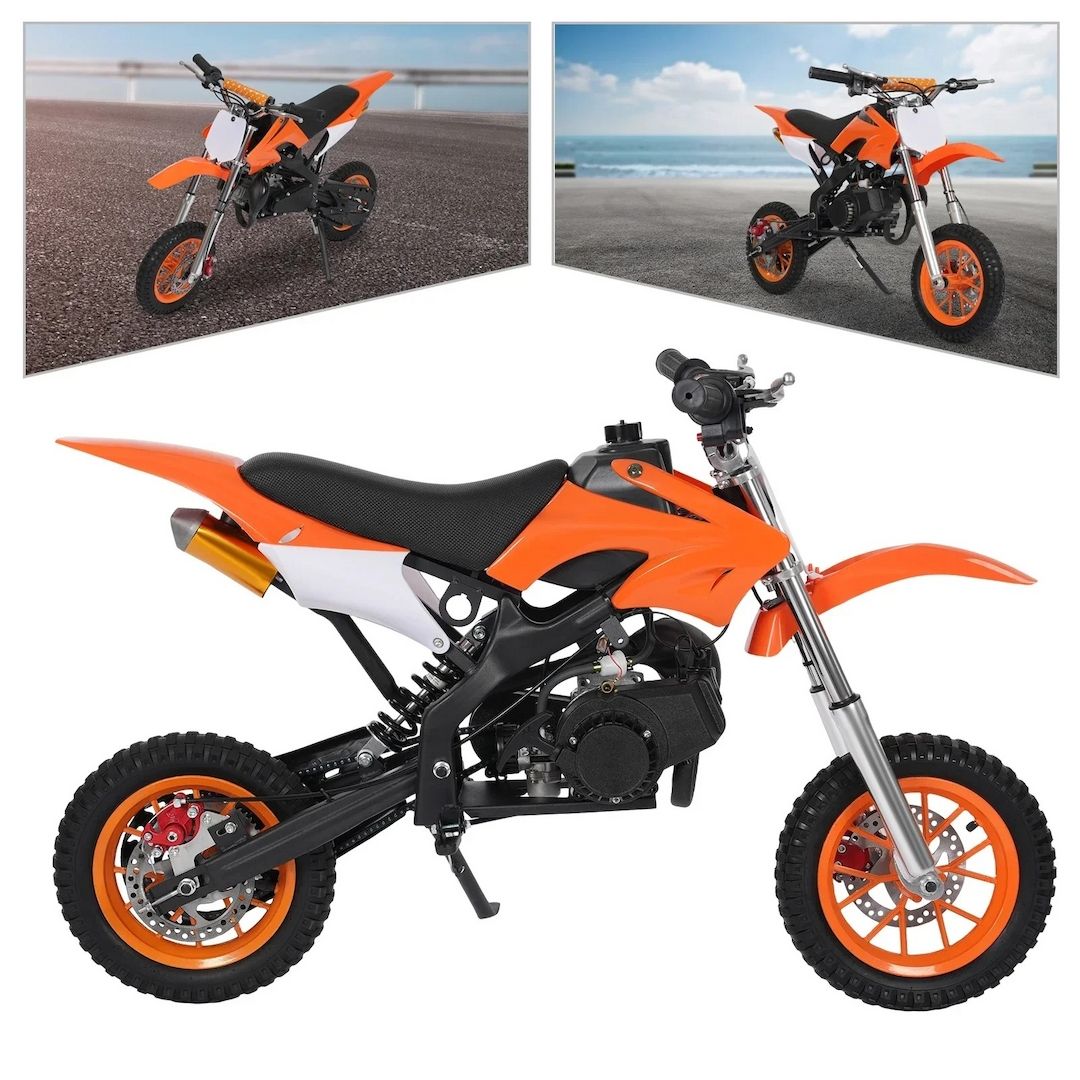NEU - 49cc Pocket Dirt Bike - Fahrspaß für junge Abenteurer NEU - 49cc Pocket Dirt Bike - Fahrspaß für junge Abenteurer