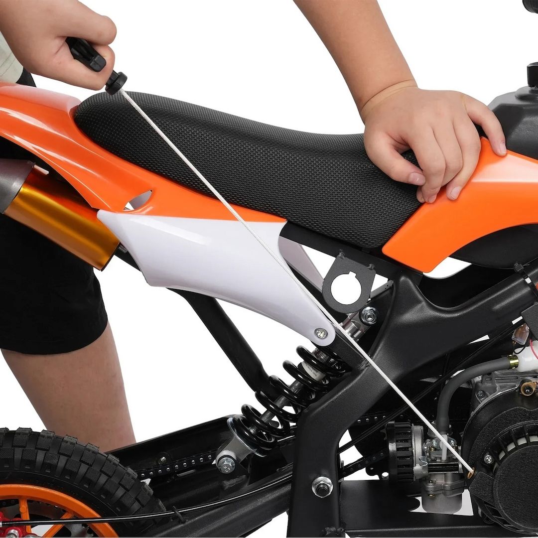NEU - 49cc Pocket Dirt Bike - Fahrspaß für junge Abenteurer NEU - 49cc Pocket Dirt Bike - Fahrspaß für junge Abenteurer
