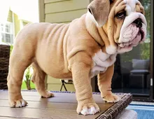 Englische Bulldoggenwelpen