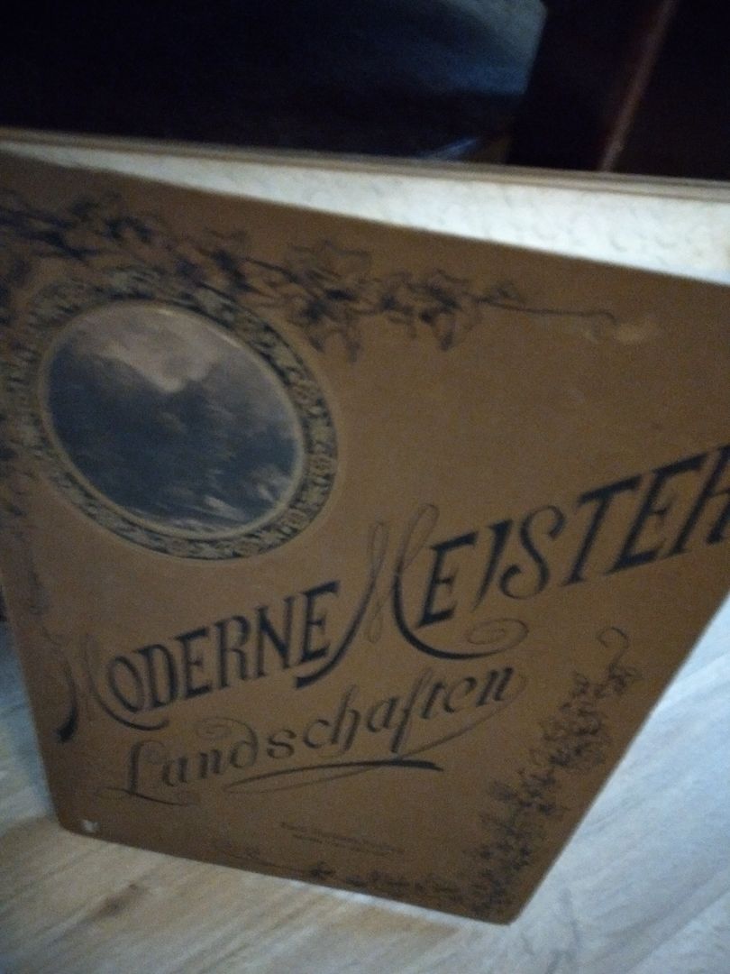 EDLE KUNSTMAPPE   MODERNE  MEISTER