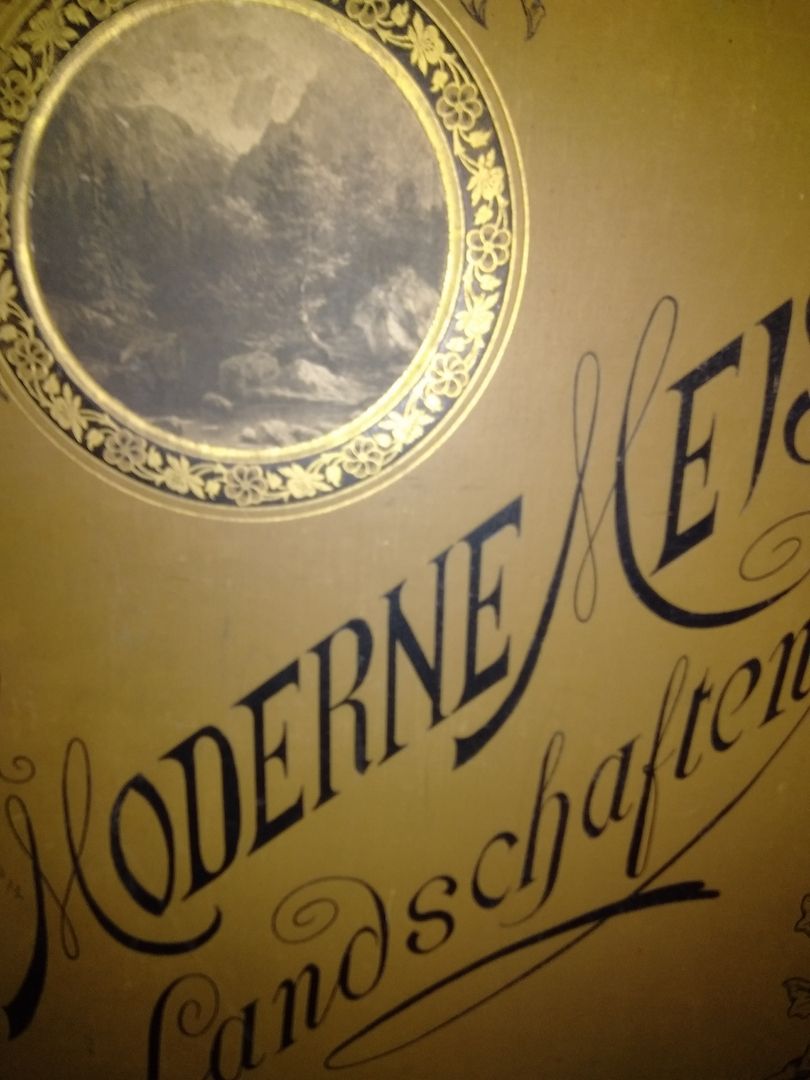 EDLE KUNSTMAPPE   MODERNE  MEISTER