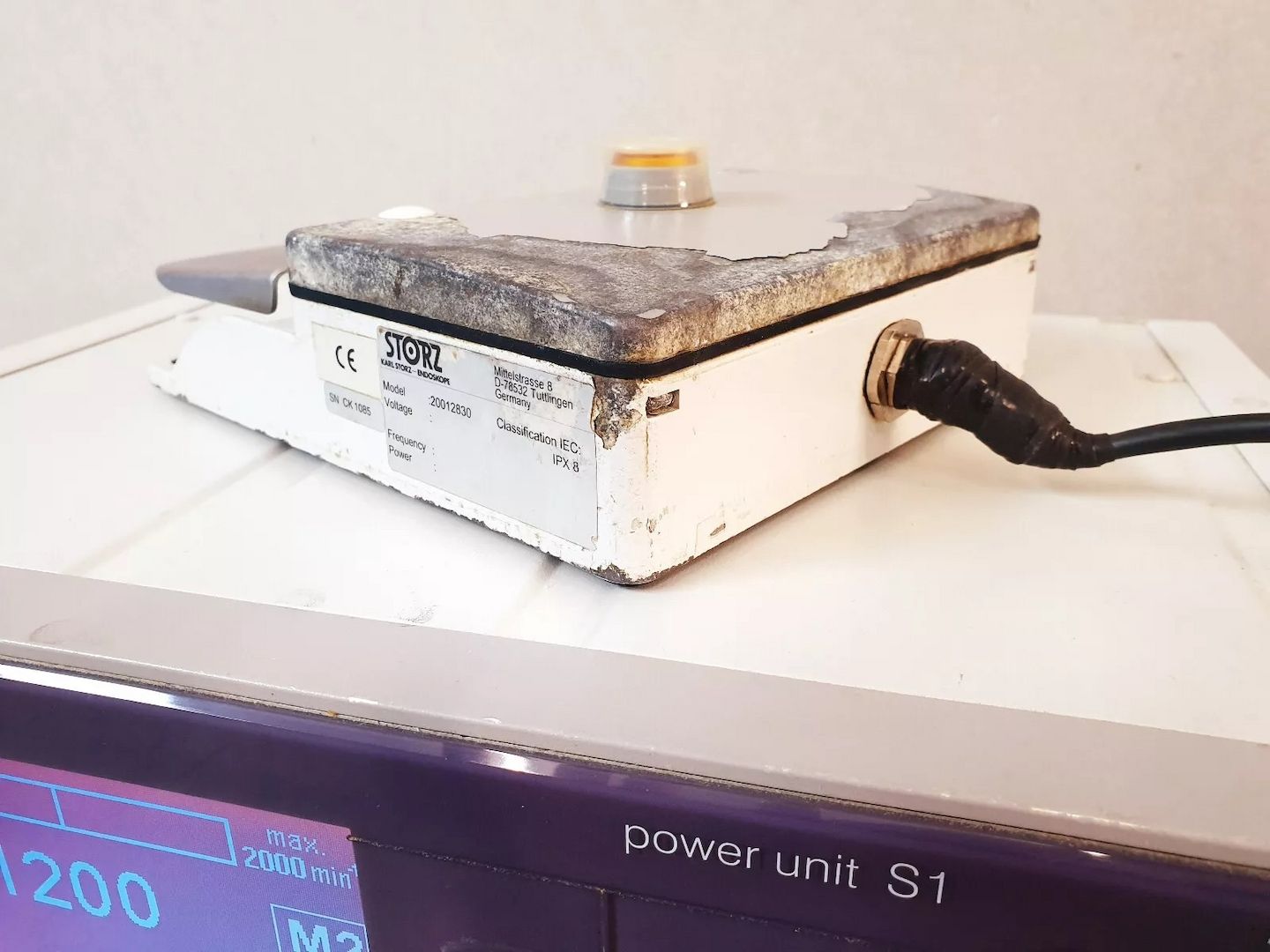 Karl Storz Power Unit S1 207200 20 mit Fußschalter