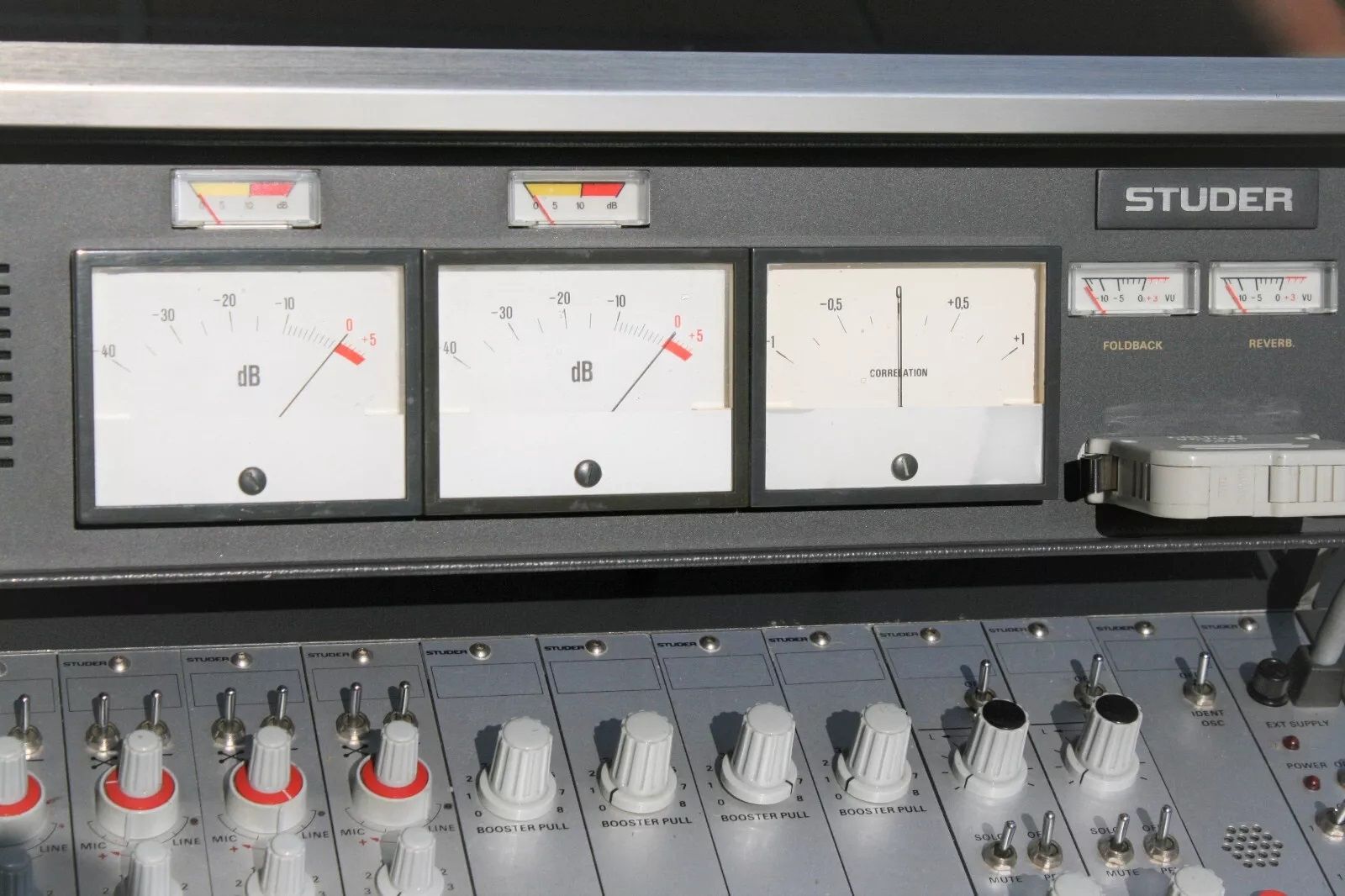 Studer Vintage Broadcast Mischkonsole