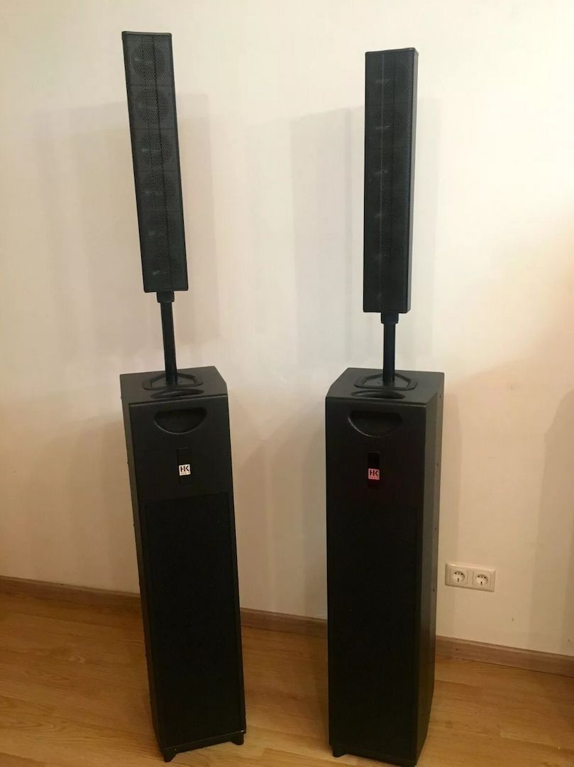 2 x HK Soundcaddy ONE Transportables All-in-One System mit 600 Watt