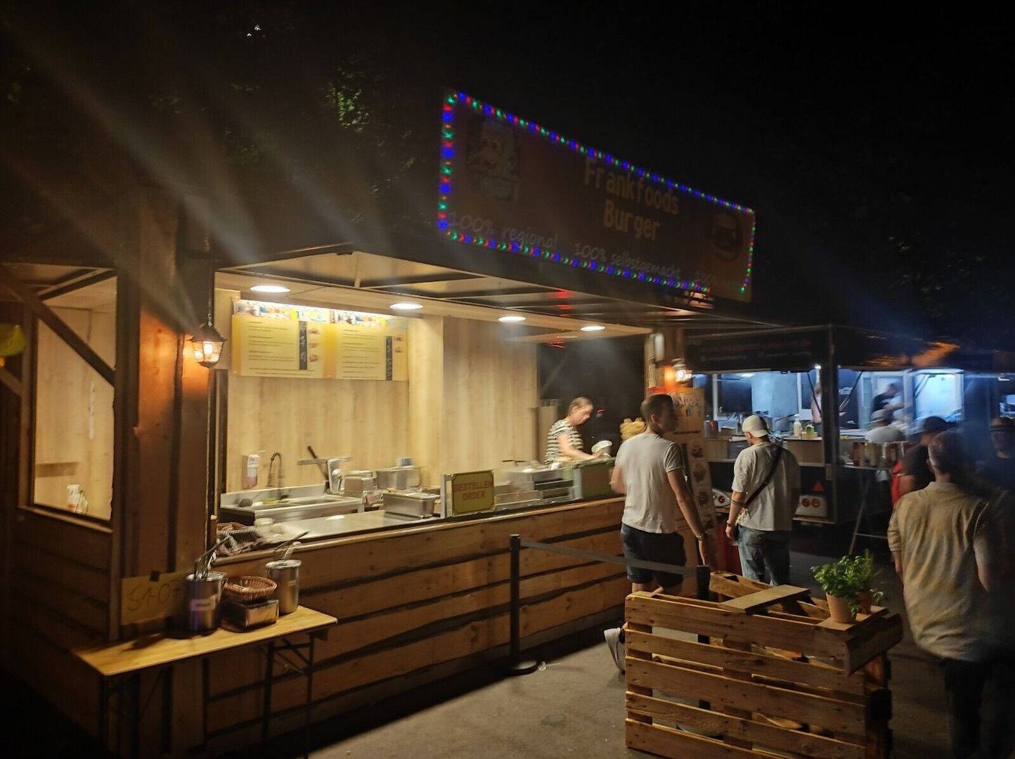 imbiss Verkaufsanhänger